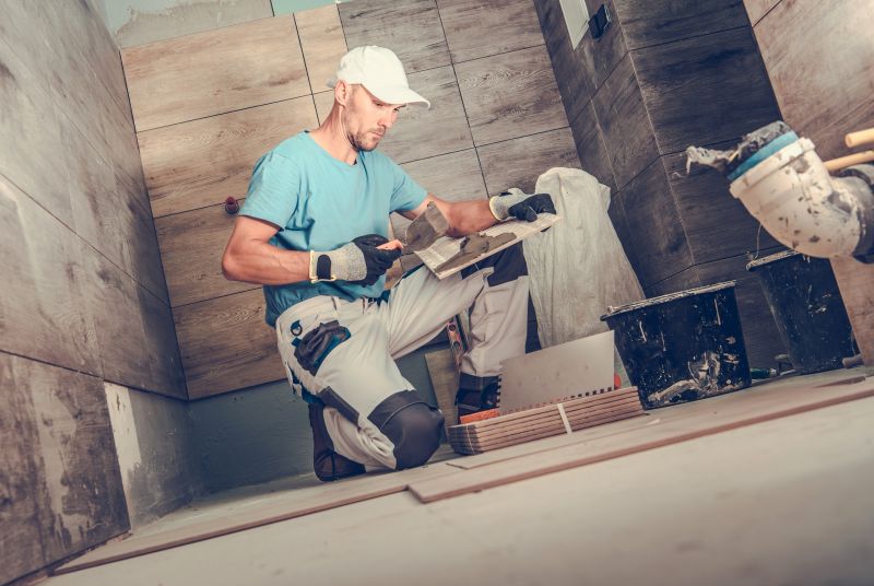 Our team working on Bathroom Remodeling projects in New London, NH