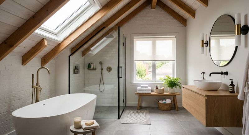 Attic Bathroom Remodeling in New London, NH