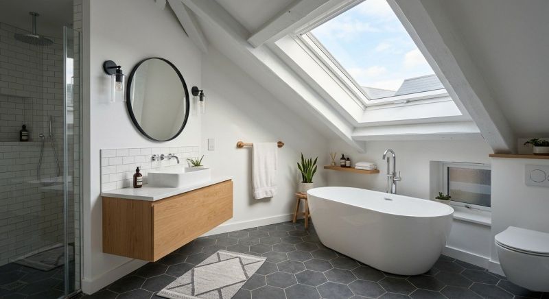 Attic Bathroom Remodeling in New London, NH