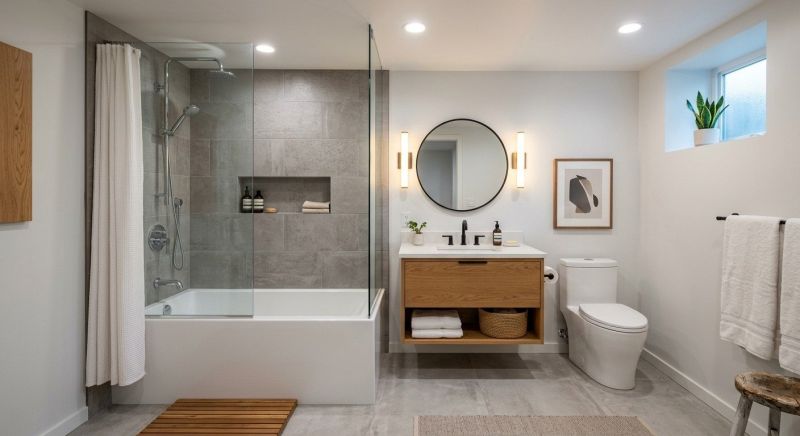 Basement Bathroom Remodeling in New London, NH