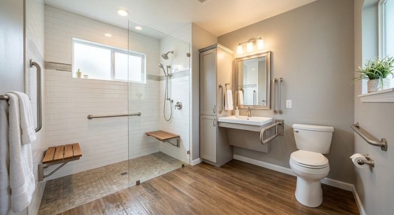 Bathroom Modification in New London, NH