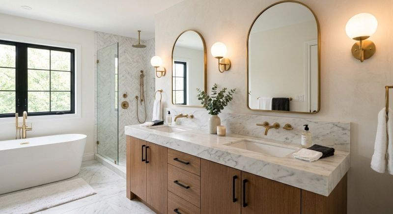 Luxury Bathroom Installation in New London, NH