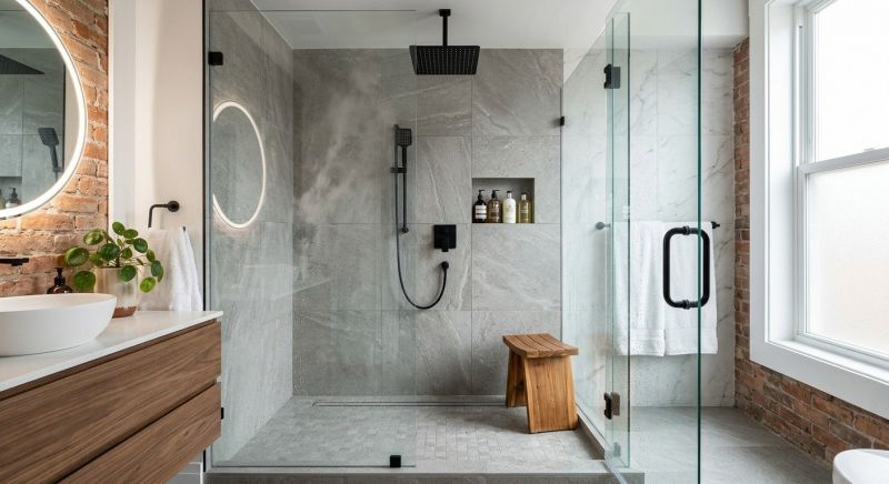Shower Renovation in Cornish, NH