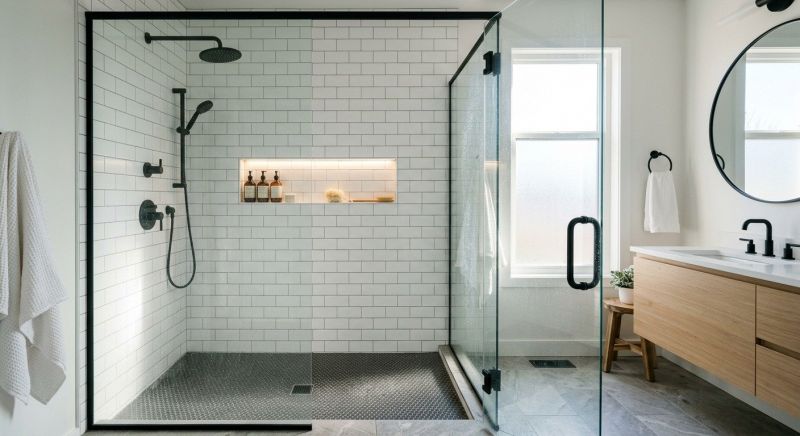Shower Renovation in Newbury, NH