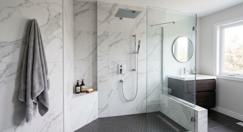 Shower Renovation in Newbury, NH