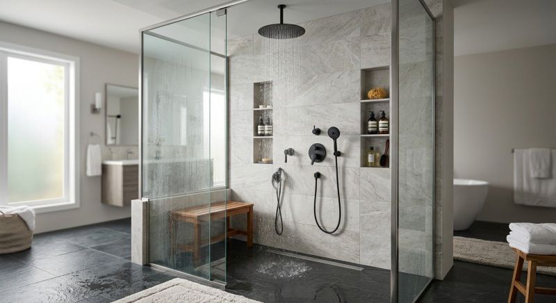 Shower Renovation in Sunapee, NH