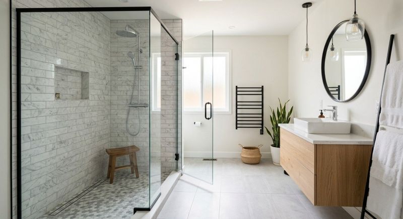 Tub To Shower Conversion in Henniker, NH