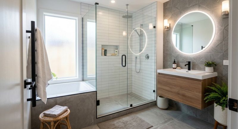 Tub To Shower Conversion in Meriden, NH