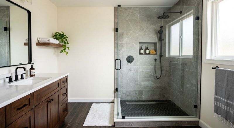 Tub To Shower Conversion in Springfield, NH