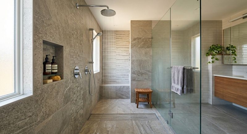 Shower Enlargement in Newbury, NH
